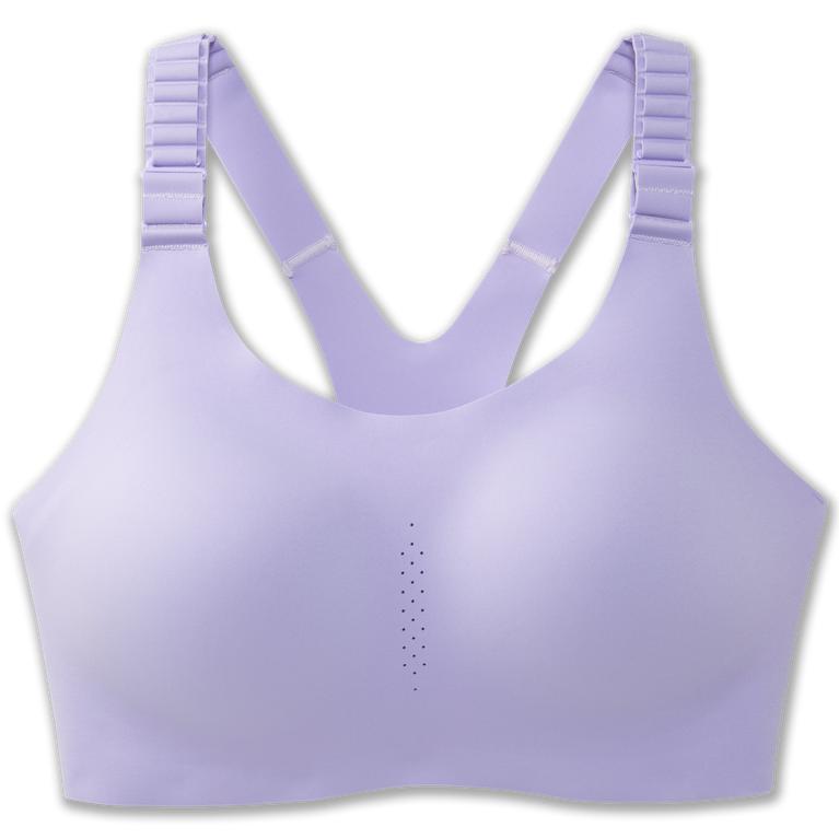 Brooks Women's DARE RACERBACK 2.0 Sports Bras - Lavender Purple/Violet Dash - Canada (UPXLS-0419)